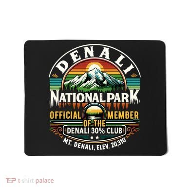 Denali Alaska National Park Official Memeber Mousepad