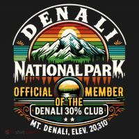 Denali Alaska National Park Official Memeber Women's Tank Top thumb 5