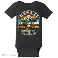 Denali Alaska National Park Official Memeber Baby Bodysuit thumb 0