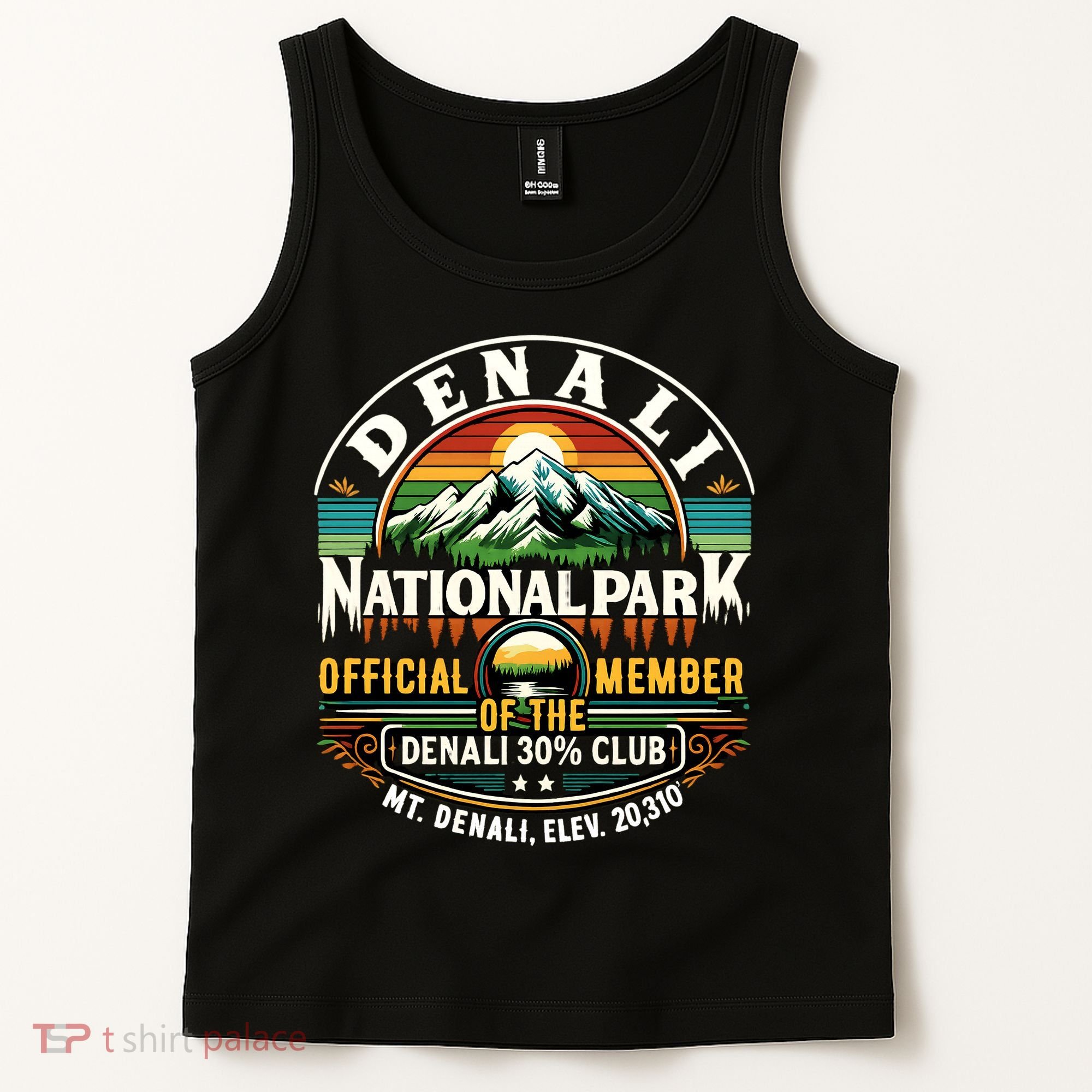 Denali Alaska National Park Official Memeber Tank Top