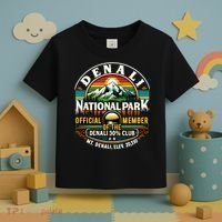Denali Alaska National Park Official Memeber Toddler T-Shirt thumb 3