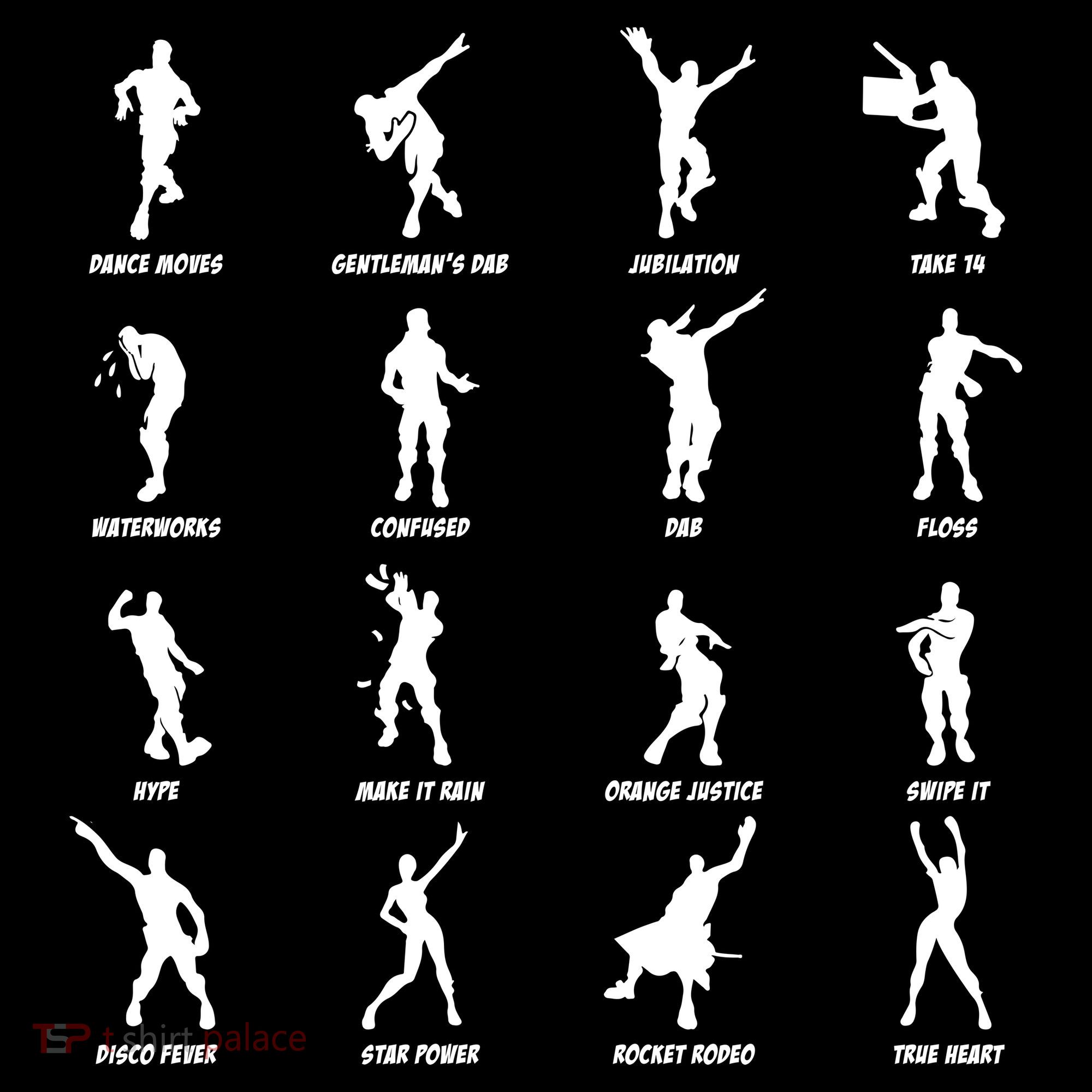 Dance Emotes Bucket Hat