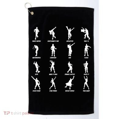 Dance Emotes Golf Towel