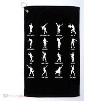 Dance Emotes Golf Towel thumb 0