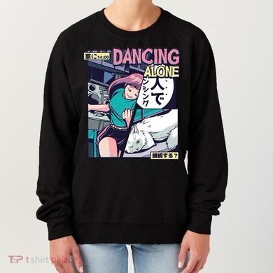 Dancing Alone Anime Women's Sweatshirt