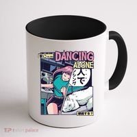 Dancing Alone Anime Coffee Mug thumb 1