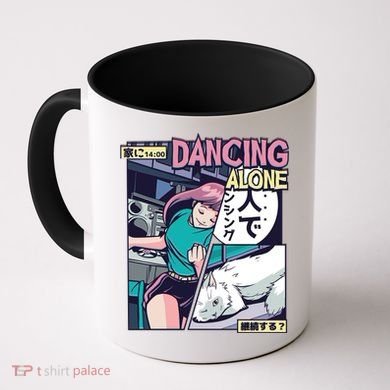 Dancing Alone Anime Coffee Mug