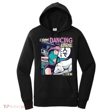 Dancing Alone Anime Women's Hoodie