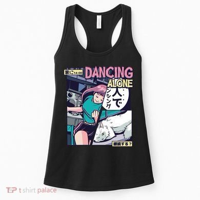 Dancing Alone Anime Women's Tank Top