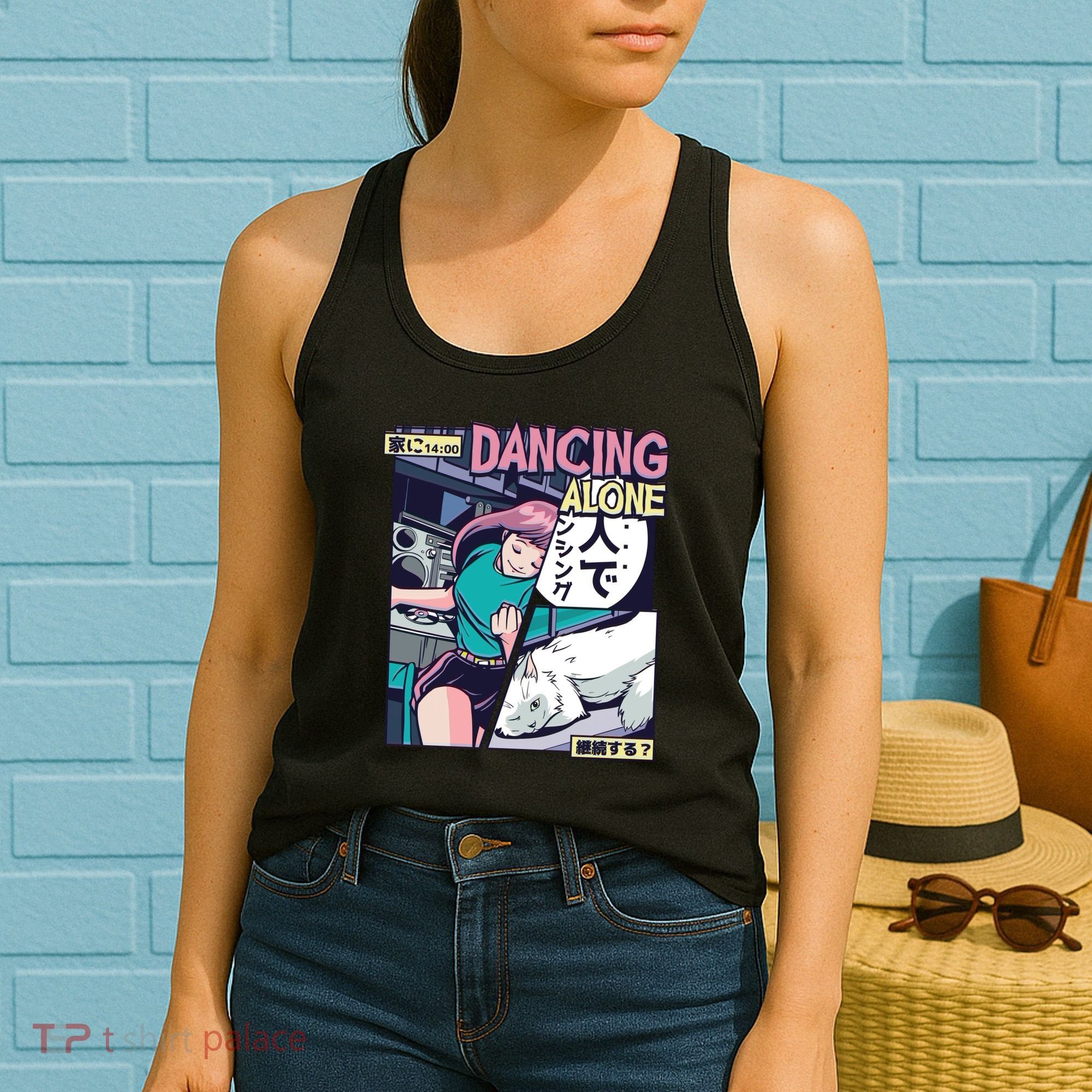 Dancing Alone Anime Women's Tank Top
