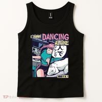 Dancing Alone Anime Tank Top thumb 2