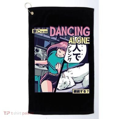 Dancing Alone Anime Golf Towel