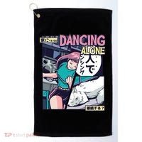 Dancing Alone Anime Golf Towel thumb 0
