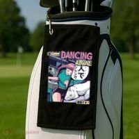 Dancing Alone Anime Golf Towel thumb 2