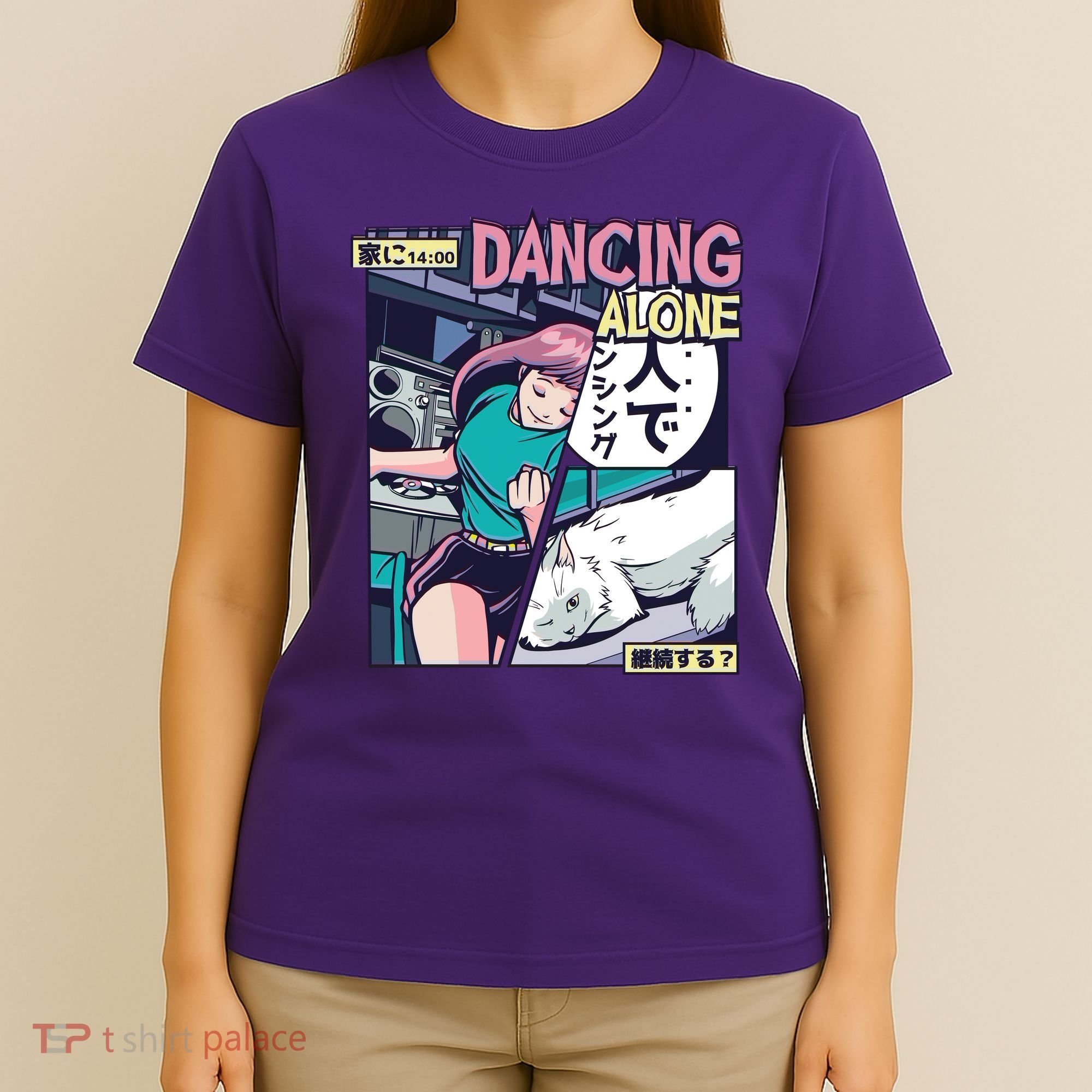 Dancing Alone Anime T-Shirt