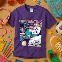 Dancing Alone Anime Kids T-Shirt thumb 3