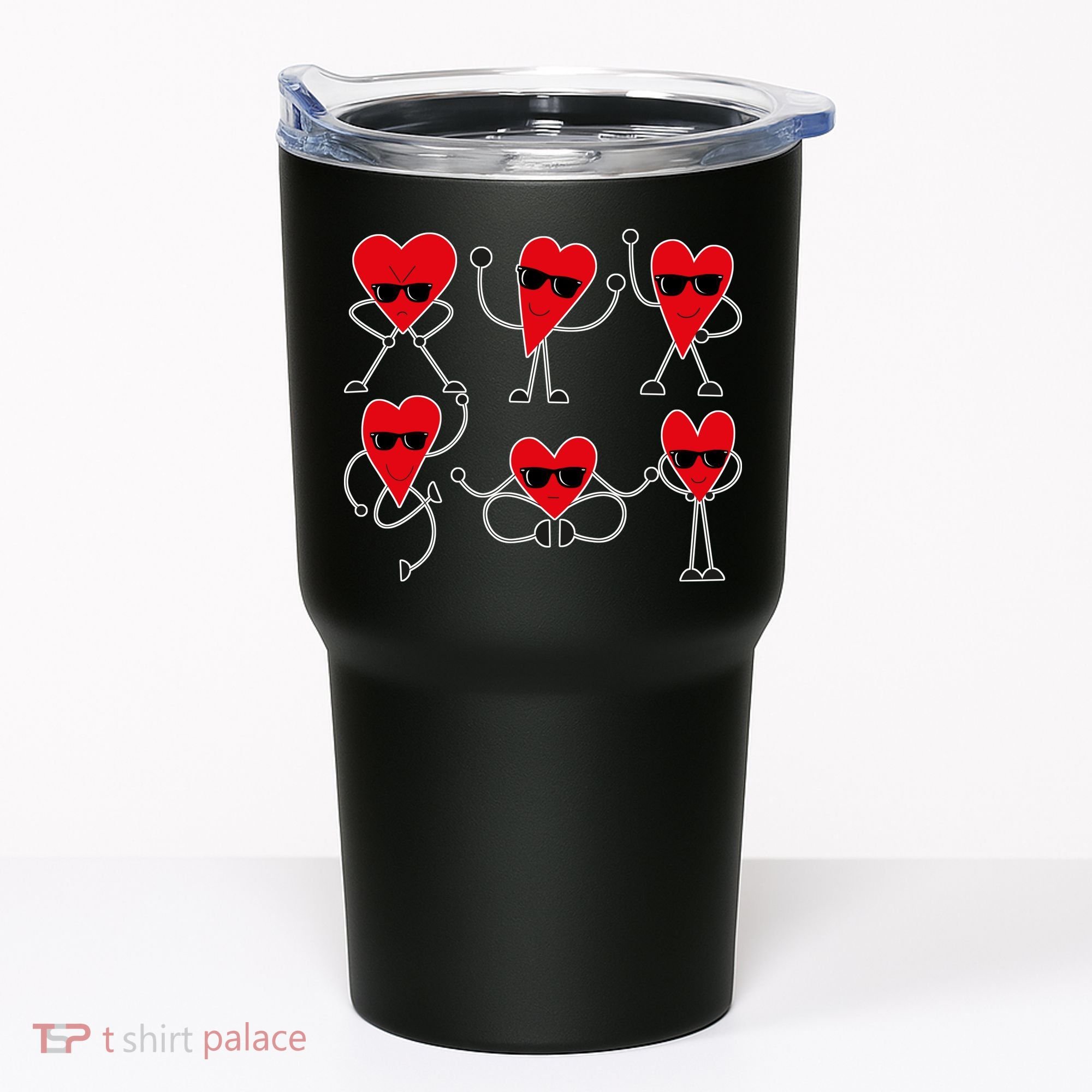 Dancing Hearts Dance Challenge Valentines Day Tumbler