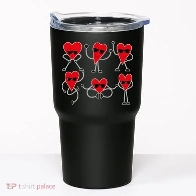 Dancing Hearts Dance Challenge Valentines Day Tumbler