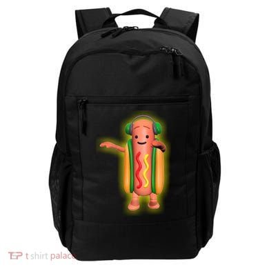 Dancing Hot Dog Funny Filter Meme Backpack