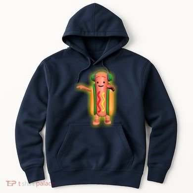 Dancing Hot Dog Funny Filter Meme Hoodie