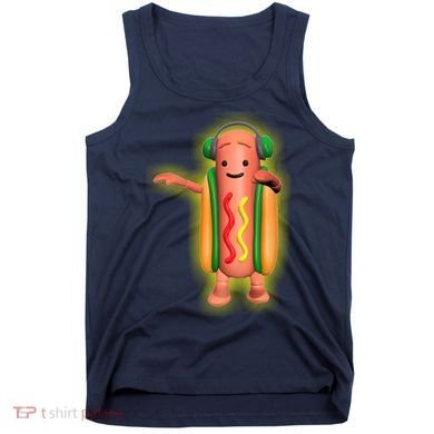 Dancing Hot Dog Funny Filter Meme Tank Top