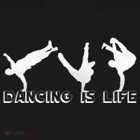 Dancing Is Life Doggie Tank thumb 4