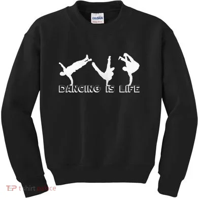 Dancing Is Life Kids Sweatshirt