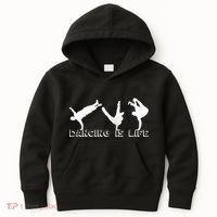 Dancing Is Life Kids Hoodie thumb 0