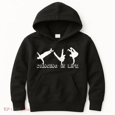 Dancing Is Life Kids Hoodie