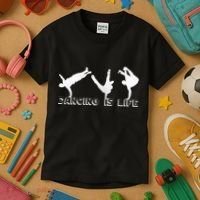 Dancing Is Life Kids T-Shirt thumb 3