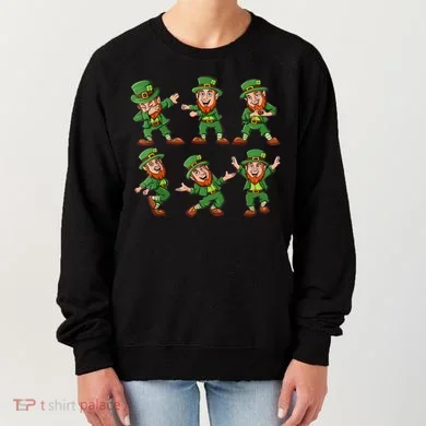 Dancing Leprechaun Dab Women's Sweatshirt