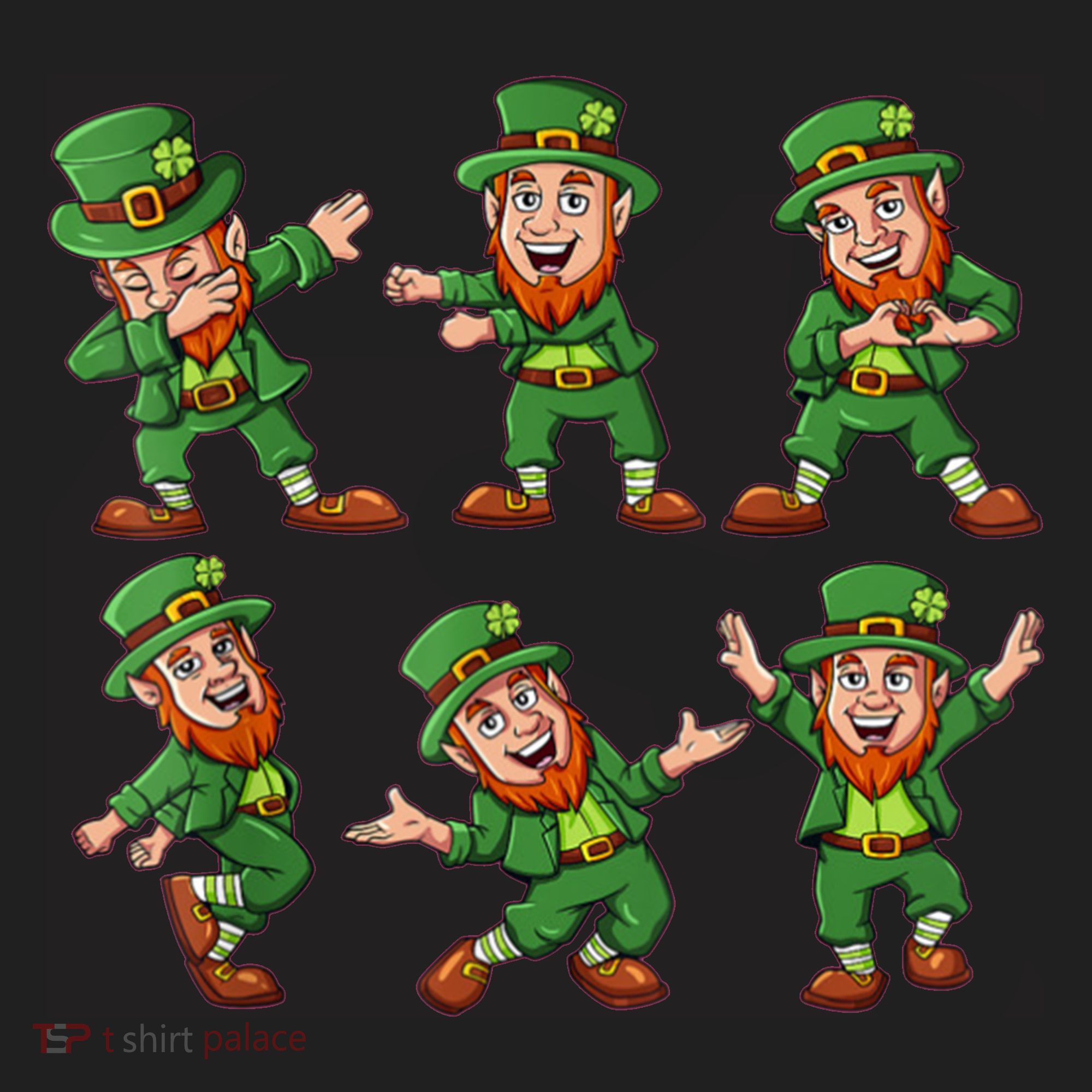 Dancing Leprechaun Dab Women's Sweatshirt