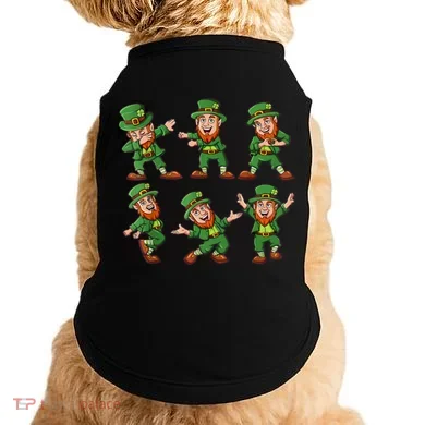 Dancing Leprechaun Dab Doggie Tank