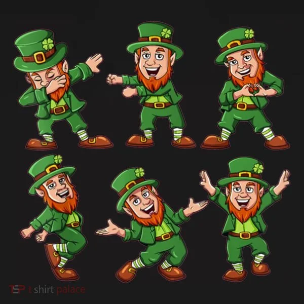 Dancing Leprechaun Dab Doggie Tank