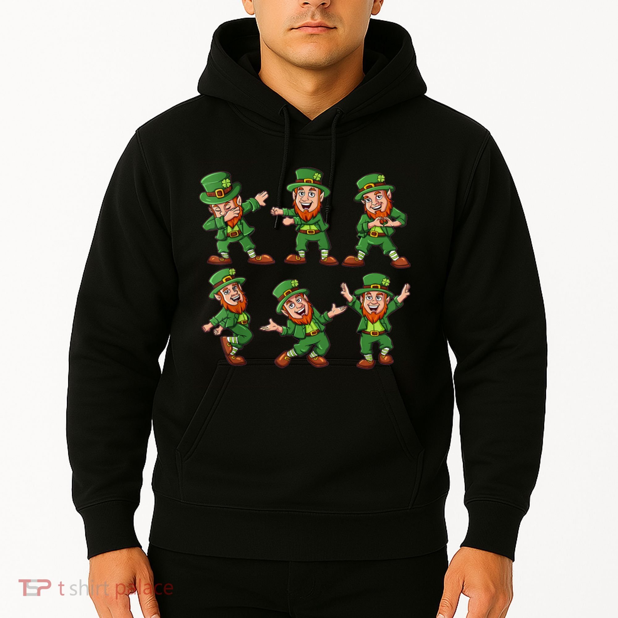 Dancing Leprechaun Dab Hoodie