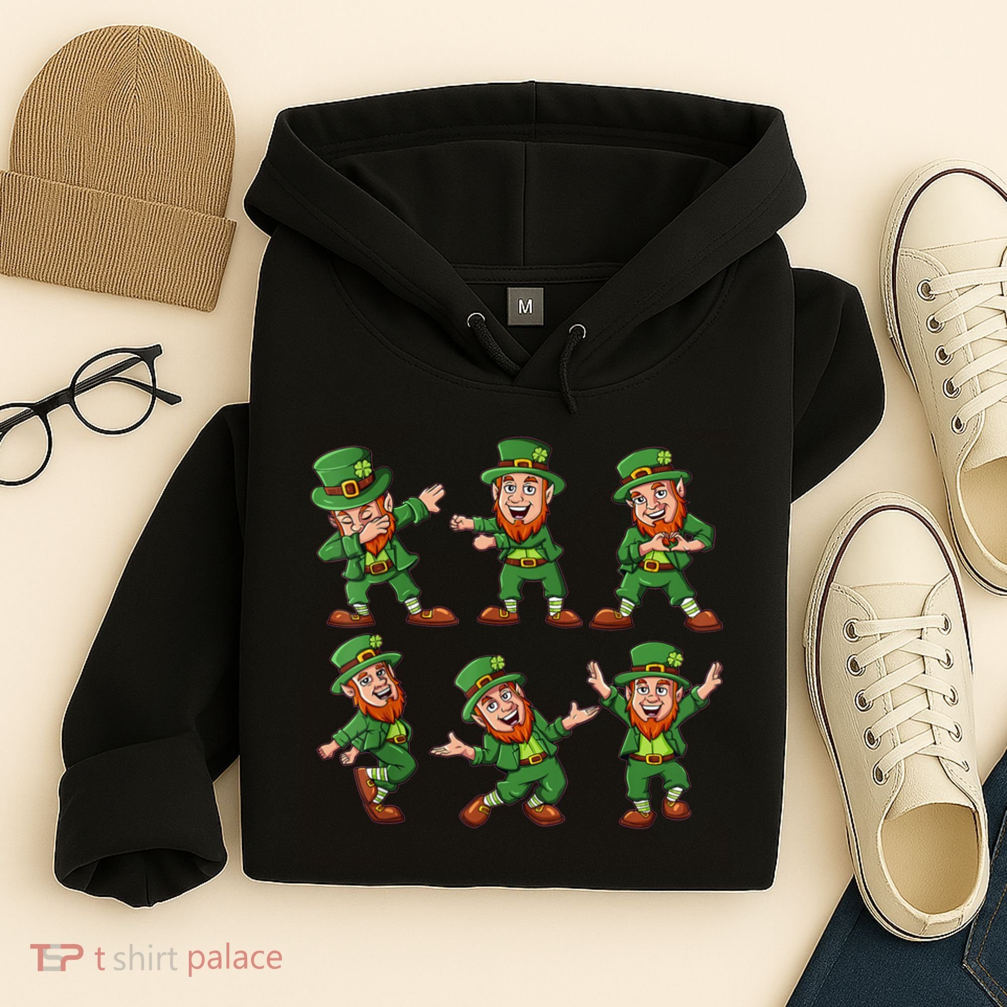 Dancing Leprechaun Dab Hoodie