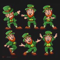 Dancing Leprechaun Dab Sweatshirt thumb 3