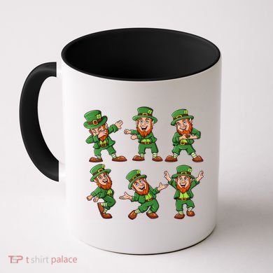 Dancing Leprechaun Dab Coffee Mug