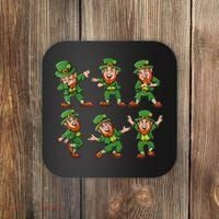 Dancing Leprechaun Dab Coaster thumb 0