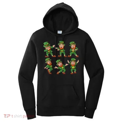 Dancing Leprechaun Dab Women's Hoodie