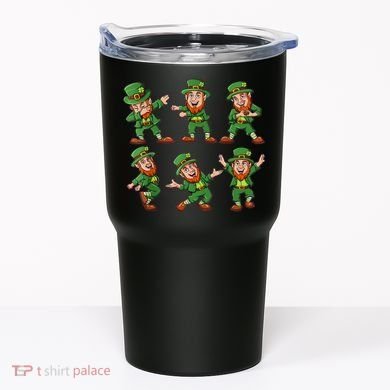 Dancing Leprechaun Dab Tumbler