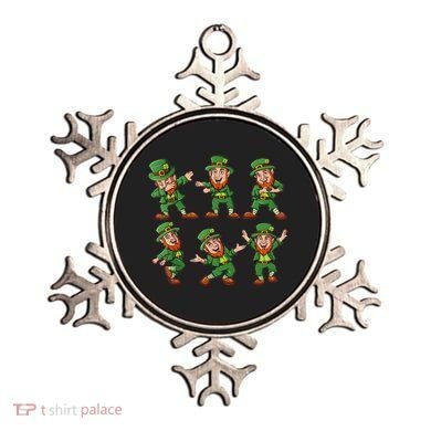 Dancing Leprechaun Dab Ornament