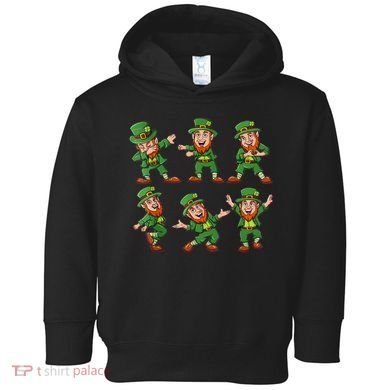 Dancing Leprechaun Dab Toddler Hoodie