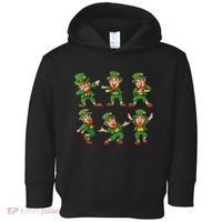 Dancing Leprechaun Dab Toddler Hoodie thumb 0
