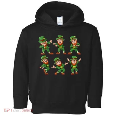 Dancing Leprechaun Dab Toddler Hoodie