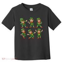 Dancing Leprechaun Dab Toddler T-Shirt thumb 0