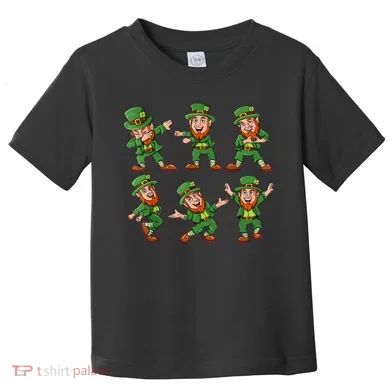 Dancing Leprechaun Dab Toddler T-Shirt