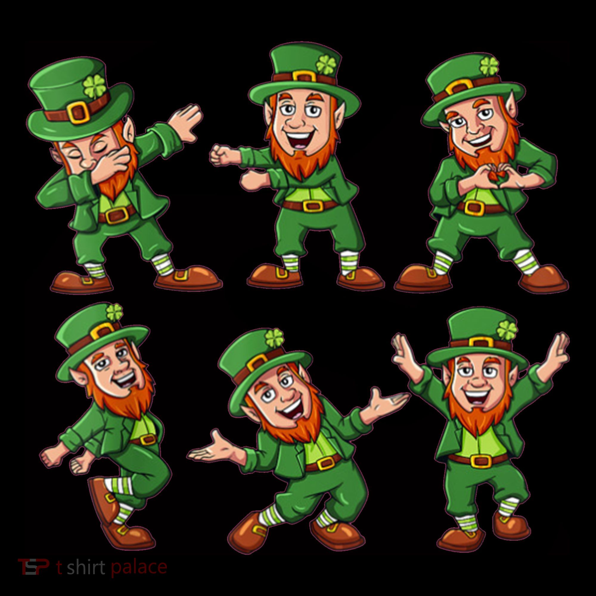 Dancing Leprechaun Dab Women's T-Shirt