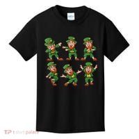 Dancing Leprechaun Dab Kids T-Shirt thumb 0
