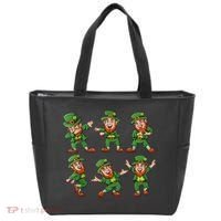 Dancing Leprechaun Dab Tote Bag thumb 0
